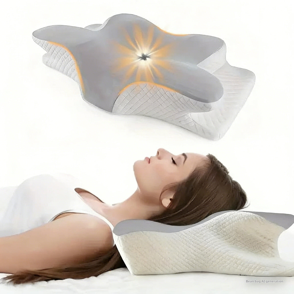 Butterfly Orthopedic Memory Foam Pillow