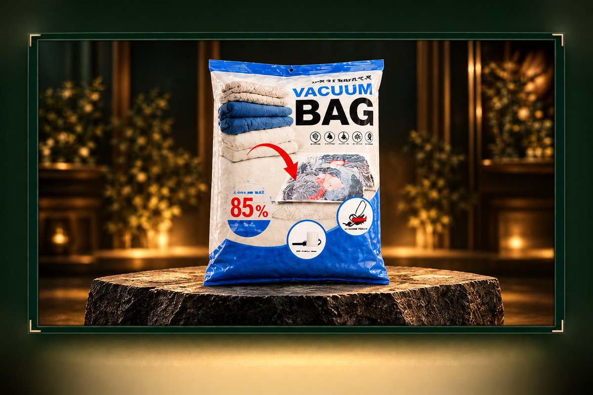 12PCS Vacuum Storage Bags Set – Jumbo Compression