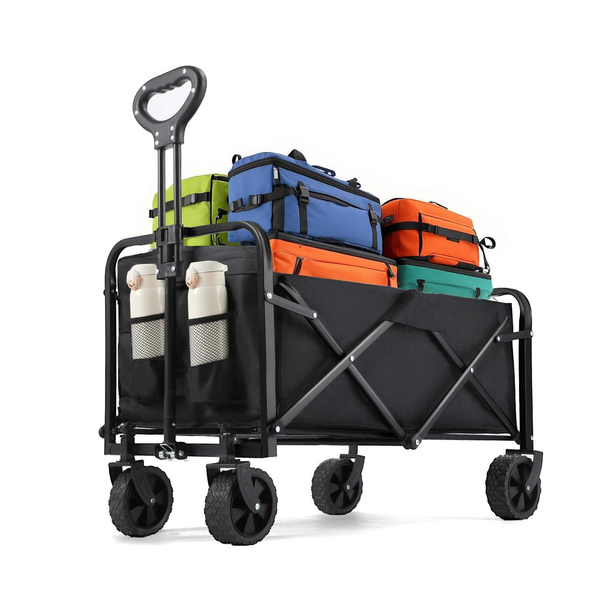 Heavy-Duty Folding Wagon Cart